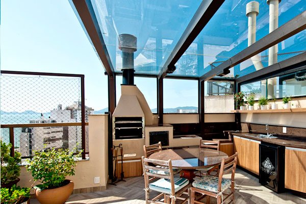 Coberturas em vidro - FT Vidraçaria