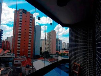 Fechamento de Varanda com Vidro no Brooklin