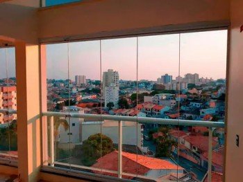 Guarda Corpo de Vidro com Botton em Vinhedo